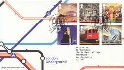 2013-01-09 London Underground Stamps London W2 FDC (84019)