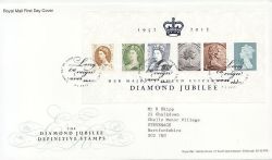 2012-02-06 Diamond Jubilee M/S London SW1 FDC (84054)