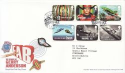 2011-01-11 Gerry Anderson Stamps Slough FDC (84060)