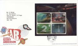 2011-01-11 Gerry Anderson Stamps M/S Slough FDC (84061)
