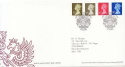 2009-03-31 Definitive Stamps Windsor FDC (84110)