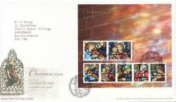 2009-11-03 Christmas Stamps M/S Bethlehem FDC (84114)