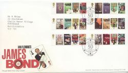2008-01-08 James Bond Stamps London SE1 FDC (84184)