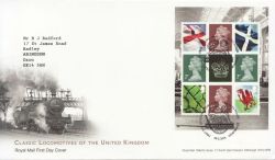 2014-07-28 The Great War Booklet Stamps FDC (84283)