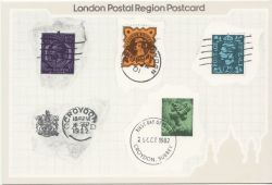1982-10-25 LPR 2 Postcard Croydon Philatelic Office (84305)