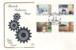 1986-01-14 Industry Year Stamps Blackpool FDC (84317)