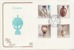 1987-10-13 Studio Pottery Stamps London SW7 FDC (84334)