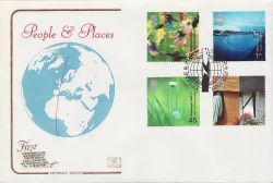 2000-06-06 People and Place Stamps Oxford FDC (84352)