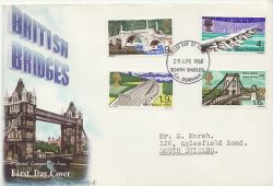 1968-04-29 Bridges Stamps Co Durham FDC (84439)