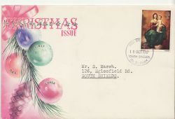 1967-10-18 Christmas Stamp Co Durham FDC (84441)
