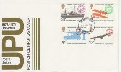 1974-06-12 UPU Stamps Oxford FDC (84516)