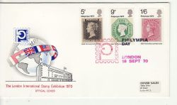 1970-09-18 Philympia Stamps London FDC (84527)