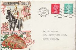 1969-01-06 Definitive Stamps S Shields FDC (84535)