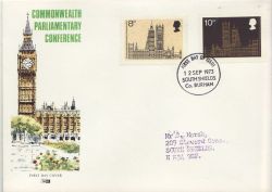 1973-09-12 Parliamentary Conference S Shields FDC (84549)