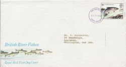 1983-01-26 River Fish South Lakeland FDC (84558)