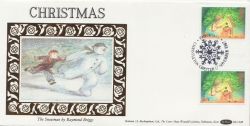 1987-11-17 Christmas Stamps Christleton BLCS28 FDC (84571)