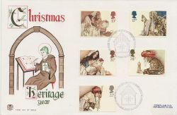 1984-11-20 Christmas Stamps Bethlehem FDC (84607)