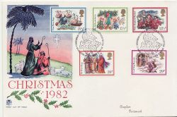 1982-11-17 Christmas Stamps Bethlehem FDC (84610)