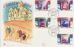 1988-11-15 Christmas Stamps Bethlehem FDC (84612)