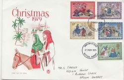 1979-11-21 Christmas Stamps Sutton FDC (84628)
