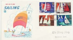 1975-06-11 Sailing Stamps Maidstone FDC (84631)