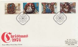 1974-11-27 Christmas Stamps Bethlehem FDC (84658)