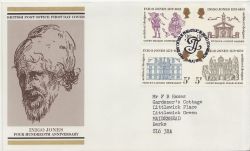 1973-08-15 Inigo Jones Stamps Bureau FDC (84660)