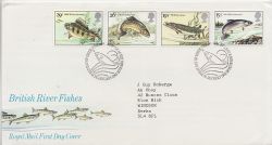 1983-01-26 River Fish Stamps Bureau FDC (84670)