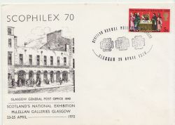 1970-04-25 Scophilax 70 Glasgow Commemorative Cover (84731)