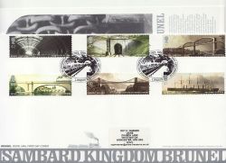 2006-02-23 Brunel Stamps Paddington Station FDC (84827)