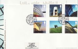 2006-06-20 Modern Architecture Stamps Chichester FDC (84831)