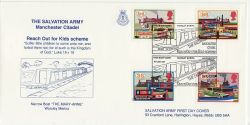 1993-07-20 Inland Waterways S Army Manchester FDC (84861)