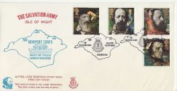 1992-03-10 Tennyson Stamps S Army Newport IOW FDC (84870)