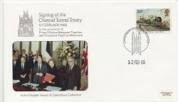 1986-02-12 Signing of the Channel Tunnel Treaty SOUV (84945)