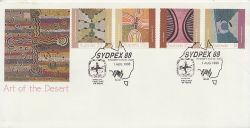1988-08-01 Australia Art Of The Desert Stamps FDC (85038)