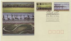 1992-01-02 Australia Wetlands and Waterways Stamps FDC (85063)