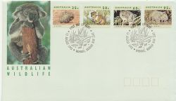 1992-08-13 Australia Wildlife Stamps FDC (85065)