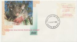 1988-09-28 Australia Vending Machine Stamp 6000 FDC (85075)