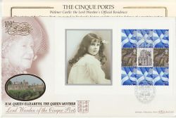2000-08-04 Queen Mother Booklet Walmer FDC (85087)