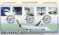 2002-05-02 Airliners Stamps BLCS226b Broughton FDC (85092)
