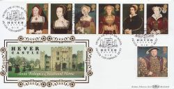 1997-01-21 Henry VIII Stamps Hever Castle FDC (85109)