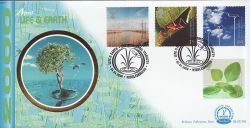2000-04-04 Life and Earth Stamps Middlesbrough FDC (85116)