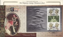 2000-05-23 Her Majesty stamps M/S London SW5 FDC (85119)