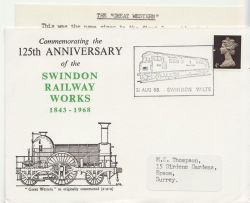 1968-08-31 125th Anniv Swindon Railway Works Souv (85172)