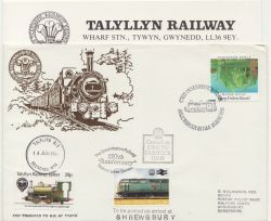 1985-06-18 Talyllyn Railway Company GWR 150 Shrewsbury  (85185)