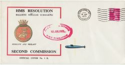 1971-07-10 HMS Resolution Submarine Souv (85301)
