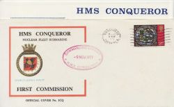 1971-11-09 HMS Conqueror Submarine Souv (85305)