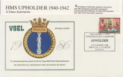 1986-12-02 HMS Upholder Submarine Souv (85307)