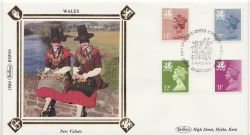 1984-10-23 Wales Definitive Stamps Cardiff FDC (85439)