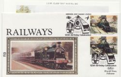 1992-11-04 Aberdeen Joint Railway 125th Silk Env (85452)